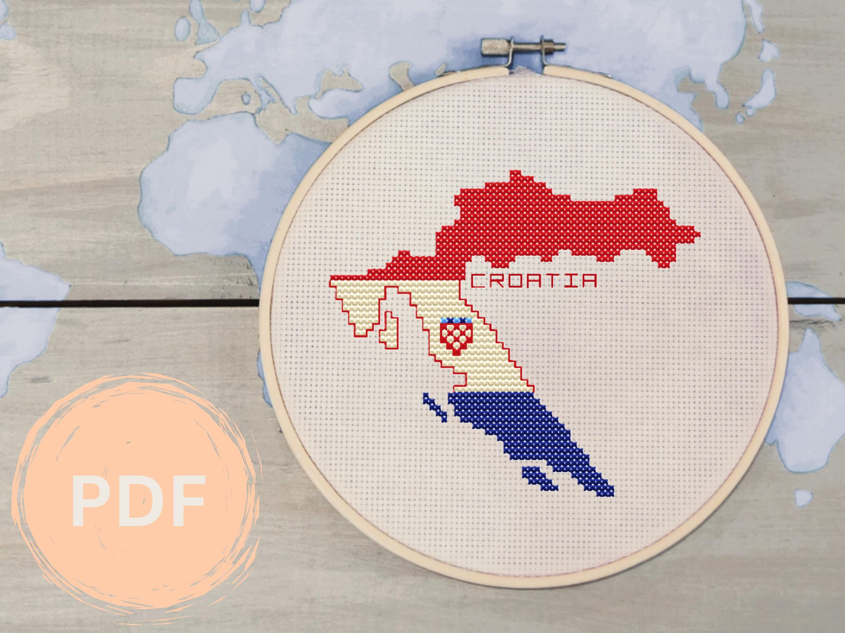 クロアチア 刺繍 別冊図案付 Croatian Folk Embroidery クロアチア 刺繍 別冊図案付 Croatian Folk Embroidery Croatian