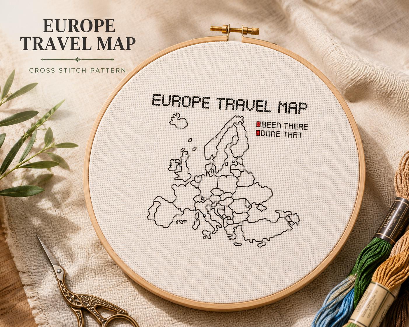 France map stitch - Etsy 日本
