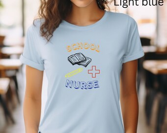 School Nurse Shirt Healthcare Shirt Healthcare Hero School Nurse Gift Idea Gift for Nurse Back to School Gift for Her