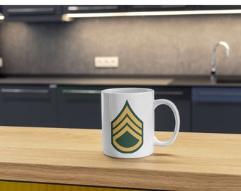 Military promotion gift Personalized army mug Customized military service mug Soldier coffee mug gift for Soldier Retirement gift