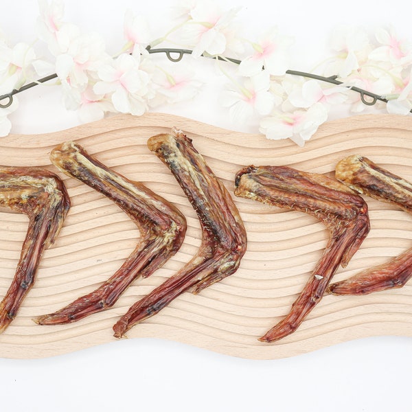 Dehydrated Duck Wing Chews for Dogs | Healthy Dog Treats | Healthy Cat Treats | Organic Dog Treats | Natural Dog Treats | Treats for Cats