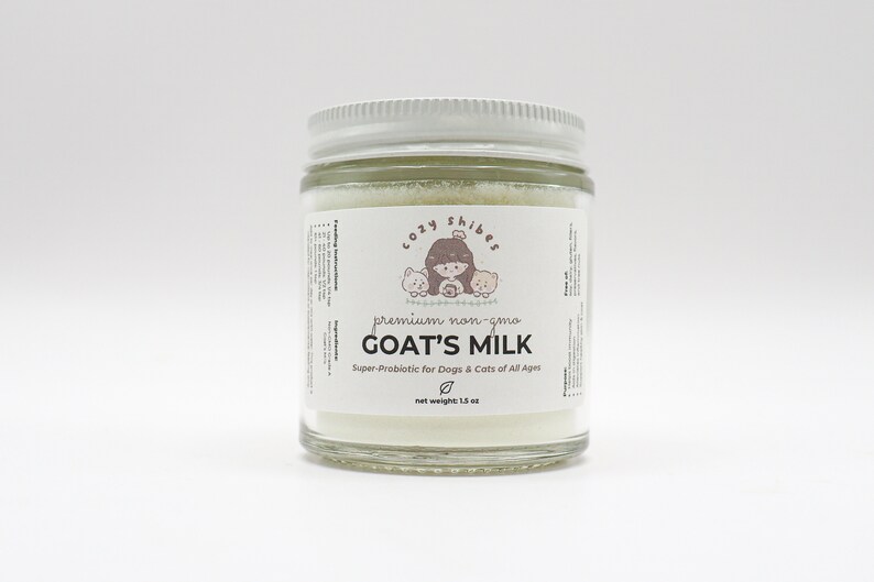 Organic Petfriendly Goat Milk Supplement for Dogs & Cats Super