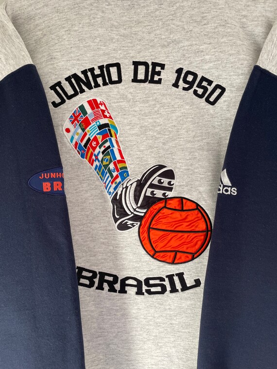 Adidas Vintage Sweater Size XL Football World Cup 1950