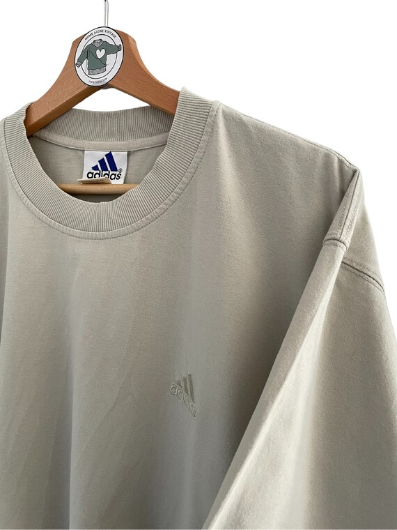 Adidas Vintage Basic T-Shirt Size XL (D8) round n… - image 5