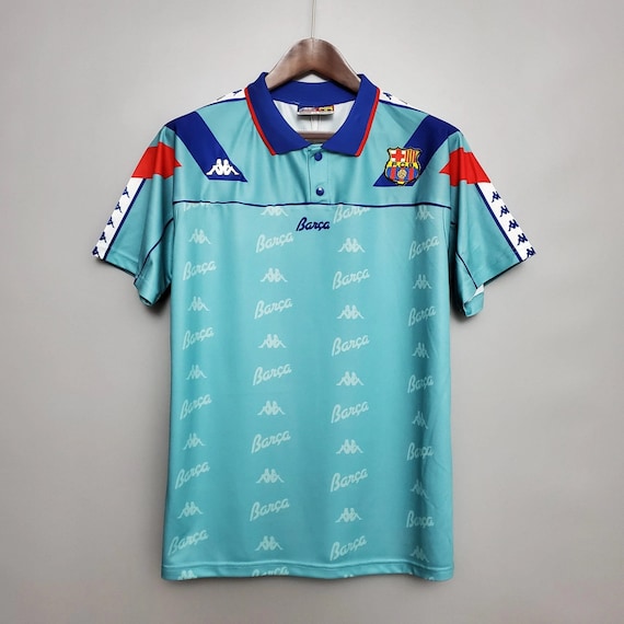 Barcelona Vintage Retro 92/95 Away Shirt - Etsy