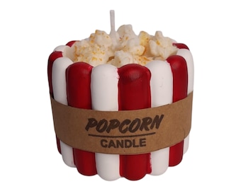 Handmade Popcorn Candle - Choose from 24 Unique Scents - Party Decor Candle