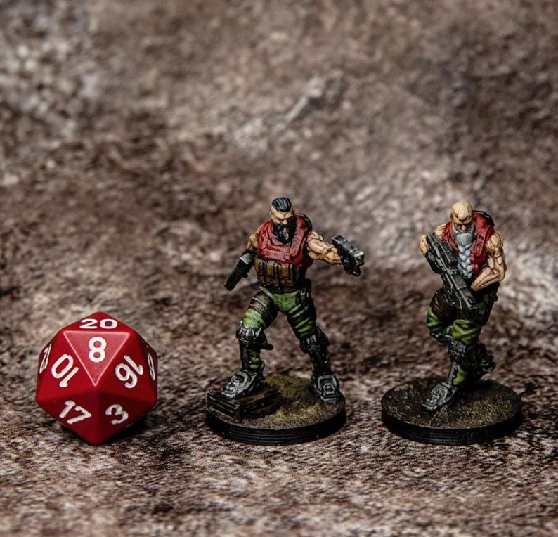 Starfinder stl bundle starter kit stl Scifi stl starter set miniatures 28 mm stl dnd stl master accessory sci fi miniatures scifi scenery stl image 6
