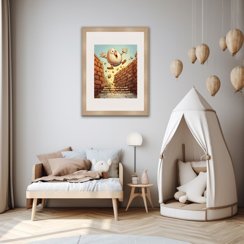 Nursery Rhymes: A Classic Collection of Children's Art, Nursery Wall ...