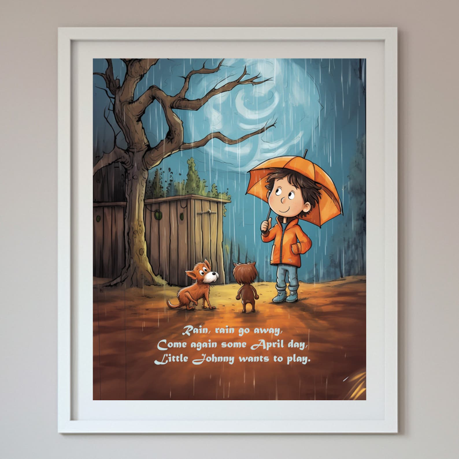 Nursery Rhymes: A Classic Collection of Children's Art, Nursery Wall ...