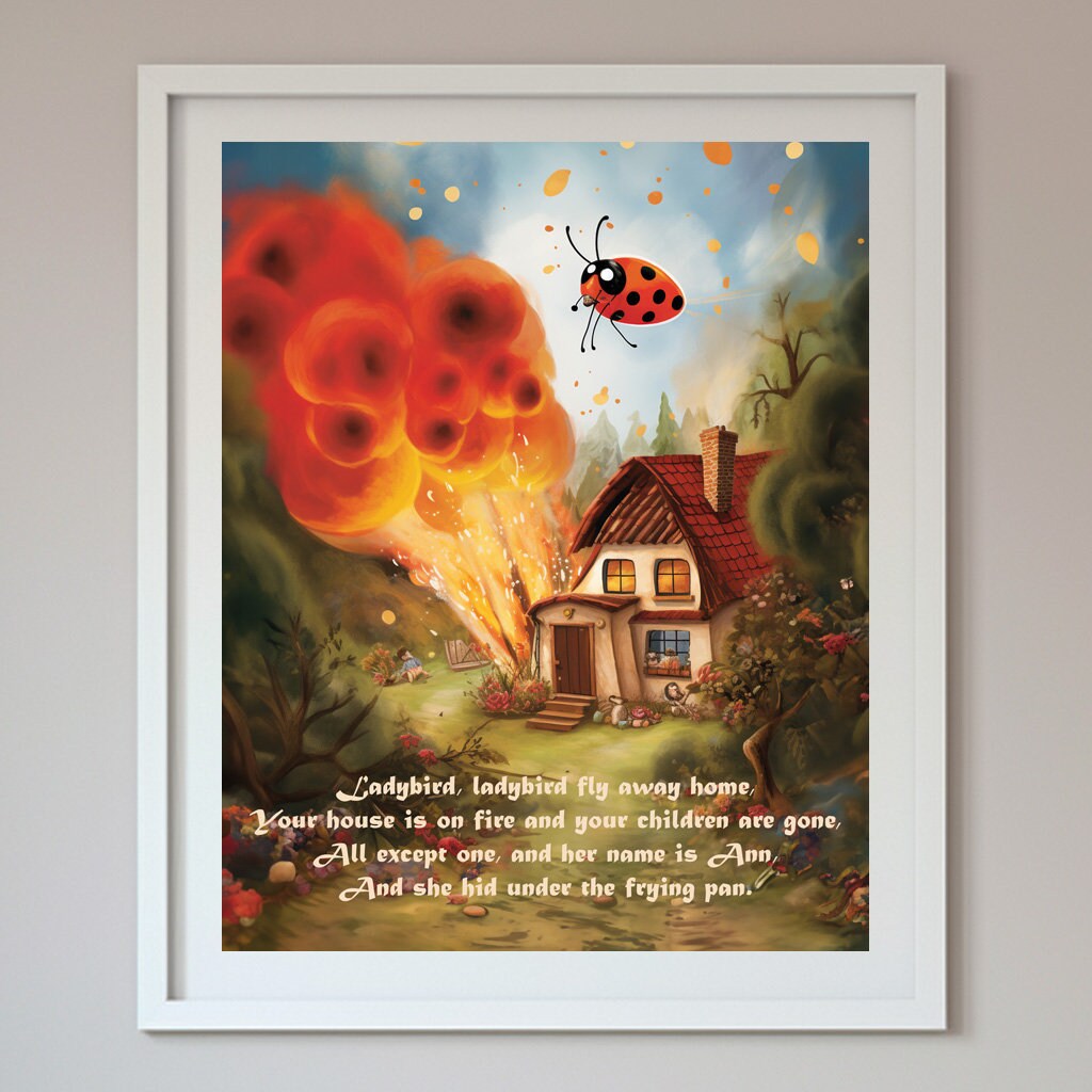 Nursery Rhymes: A Classic Collection of Children's Art, Nursery Wall ...