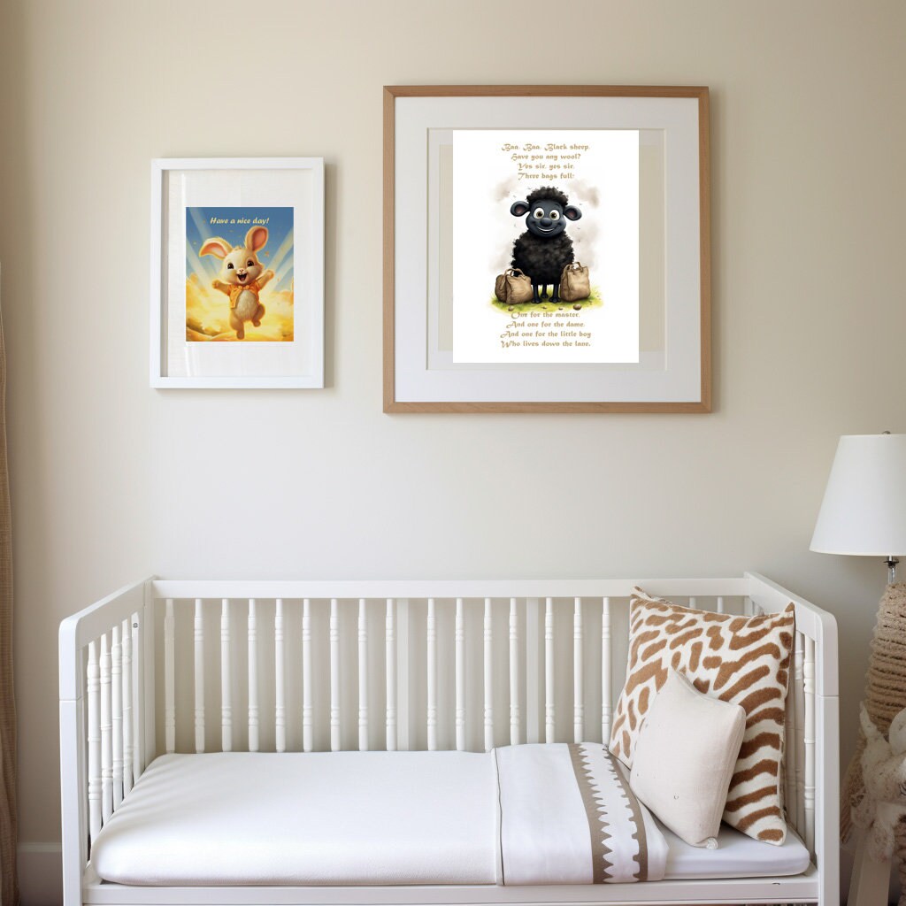 Nursery Rhymes A Classic Collection of Children's Art, Nursery Wall