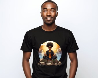 Tranquil Reflections T-Shirt Design l Svg & Png Transparent Images  l Digital Downloads