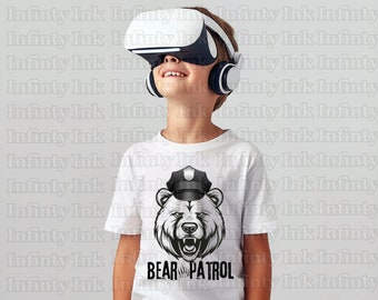 Bear T-Shirt Design l Png & Svg Transparent Images l Digital Downloads