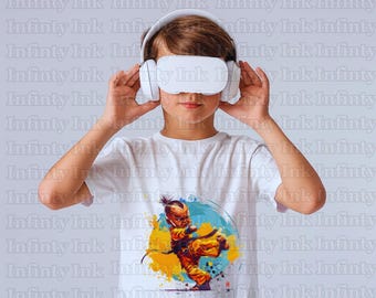 Kung Fu Baby T-Shirt Design l Svg & Png Transparent Images  l Digital Downloads