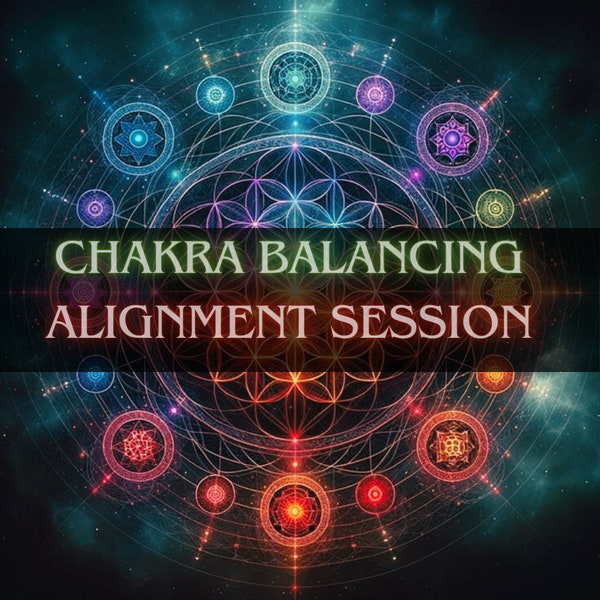 Chakra Balancing, Alignment Session, Psychic Chakra Scanning,  Psychic Chakra Reading Remove Negative Energy, Psychic Healing Session