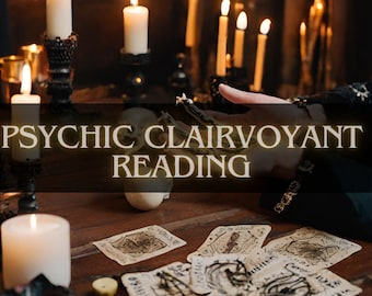 Clairvoyant Readings, Reveal the Unseen, Psychic Soul Readings, Same Day Readings, General Spiritual Guidance.