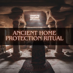Ancient Home Protection Ritual, Spiritual Space Cleansing, Protection Ritual Protecting Against Curses, Black Magic, Dark Energy.