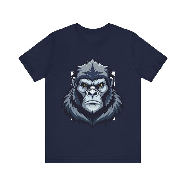 Unisex Jersey Short Sleeve T-shirt, gorilla shirt, Planet of the Apes, monkey, gorilla,