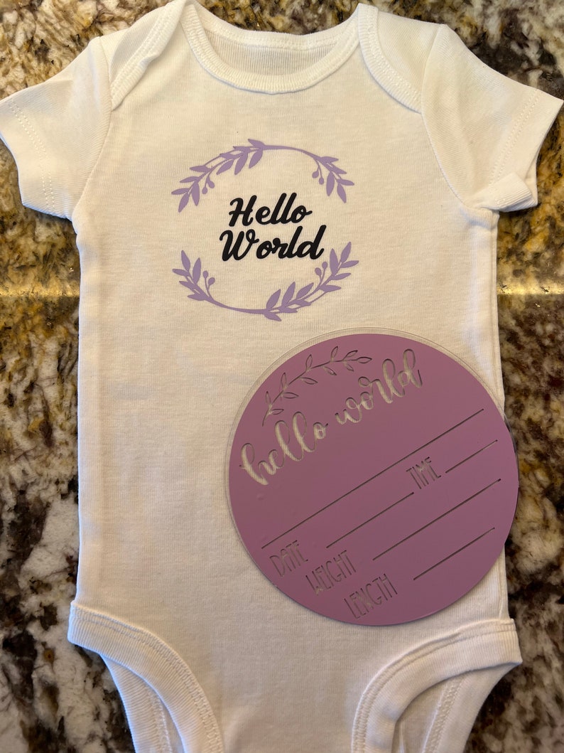 Newborn and Mama Gift Set, Custom Newborn Gift, Personalized Baby