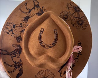 Custom Youth Cowboy Hat: Horse Lover Gift for Kids,