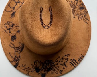 Custom Youth Cowboy Hat: Personalized Horse Lover Gift,