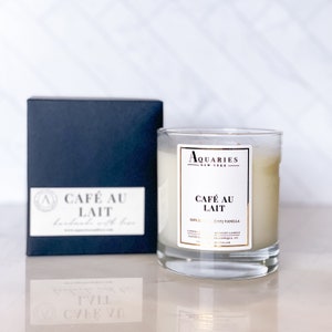 8 oz Fresh Espresso, Cacao & Vanilla Coffee Scented Candle | Coffee Soy Candle | Coffee Lover Gifts | Fresh Brewed Coffee Scented Candle