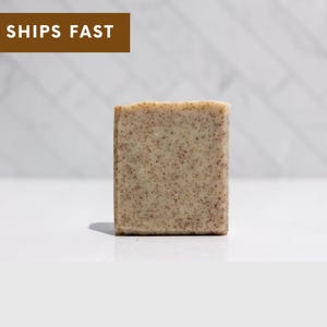 Masculine Scented Soaps| Skin Soothing Scrub for Face Hands Body| Men&#39;s Soap| Men&#39;s Skincare|  Handmade Soap|  Bar Soap 4.5oz