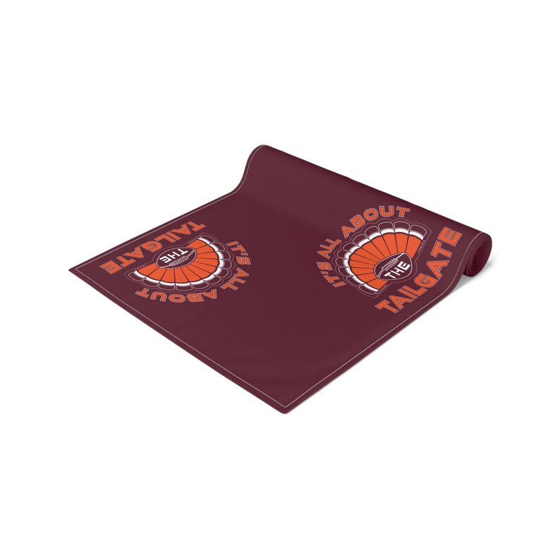 Blacksburg Va Tech Table Runner Tech Apron Tech Tote Bag Blacksburg