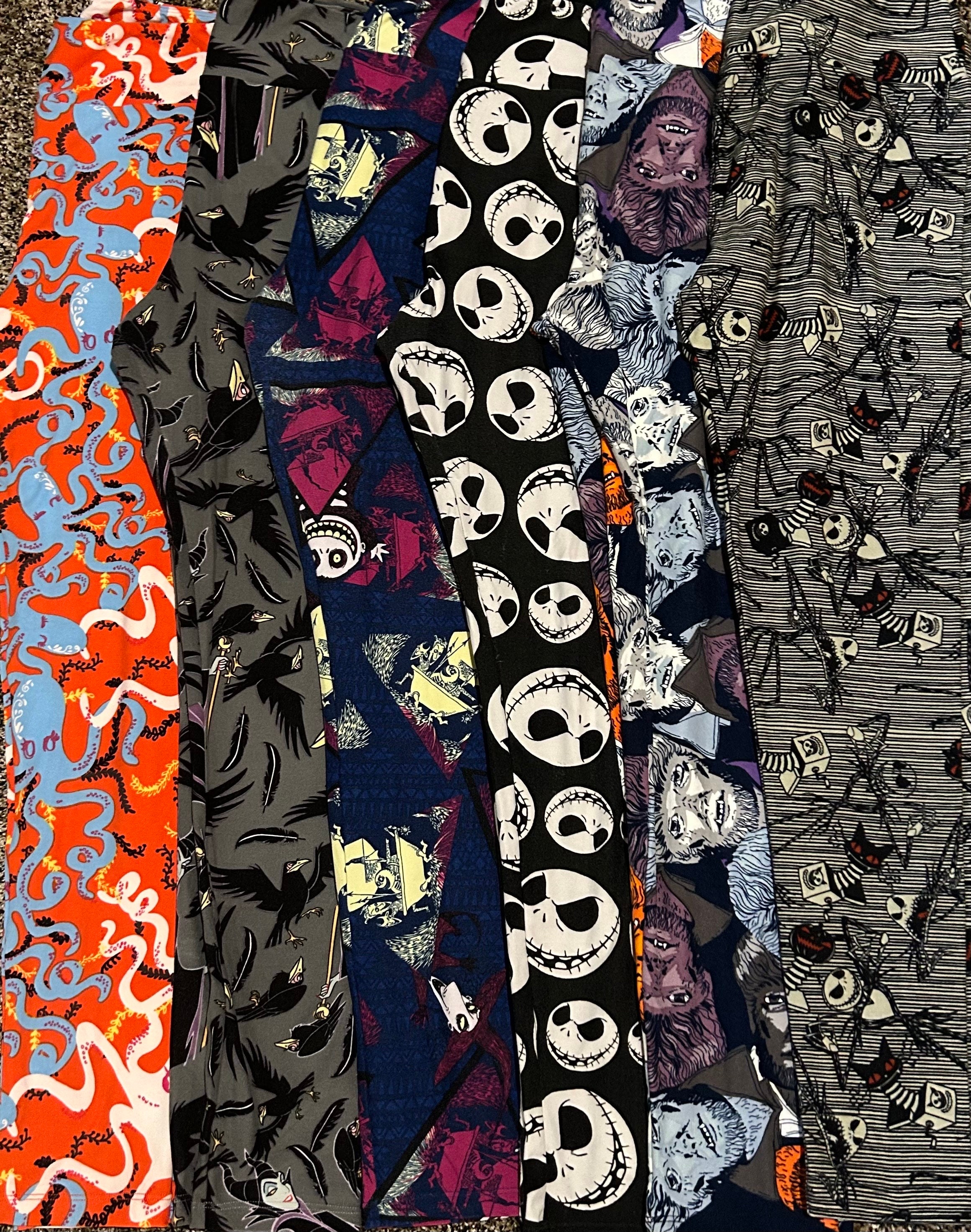 Lularoe Halloween Leggings Tall Curvy Etsy