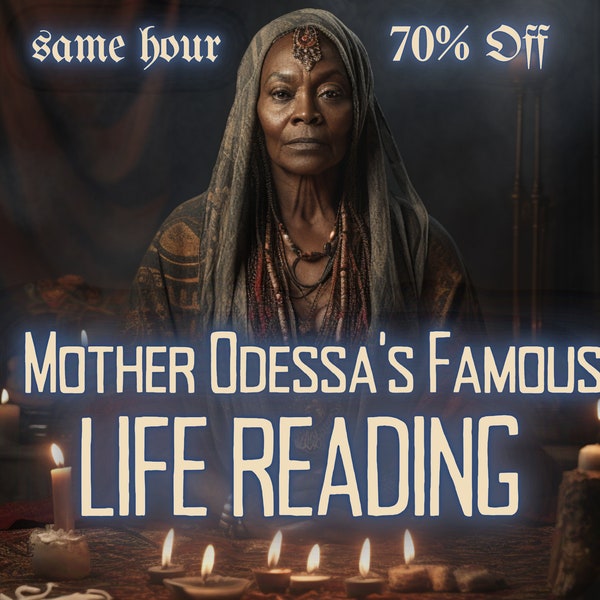 LIFE READING MotherOdessas Famous Life Reading Past Present Future Insights Guidance and More