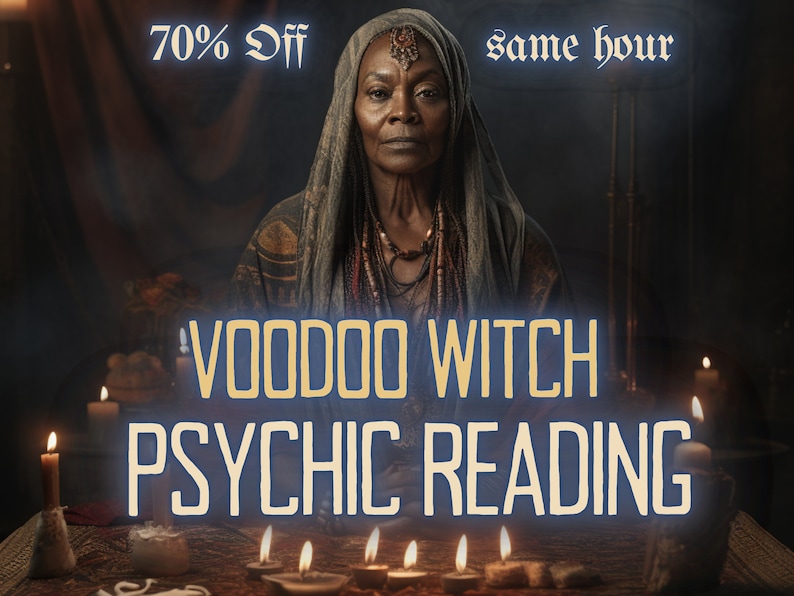 Psychic Reading VOODOO WITCH Psychic Reading MotherOdessa's Psychic Reading image 1