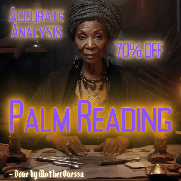 PALM READING MotherOdessa's Palm Reading In-Depth Psychic Palm Reading Accurate Analysis Same Day