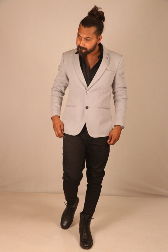 Men's modern blazer jacket hot sale