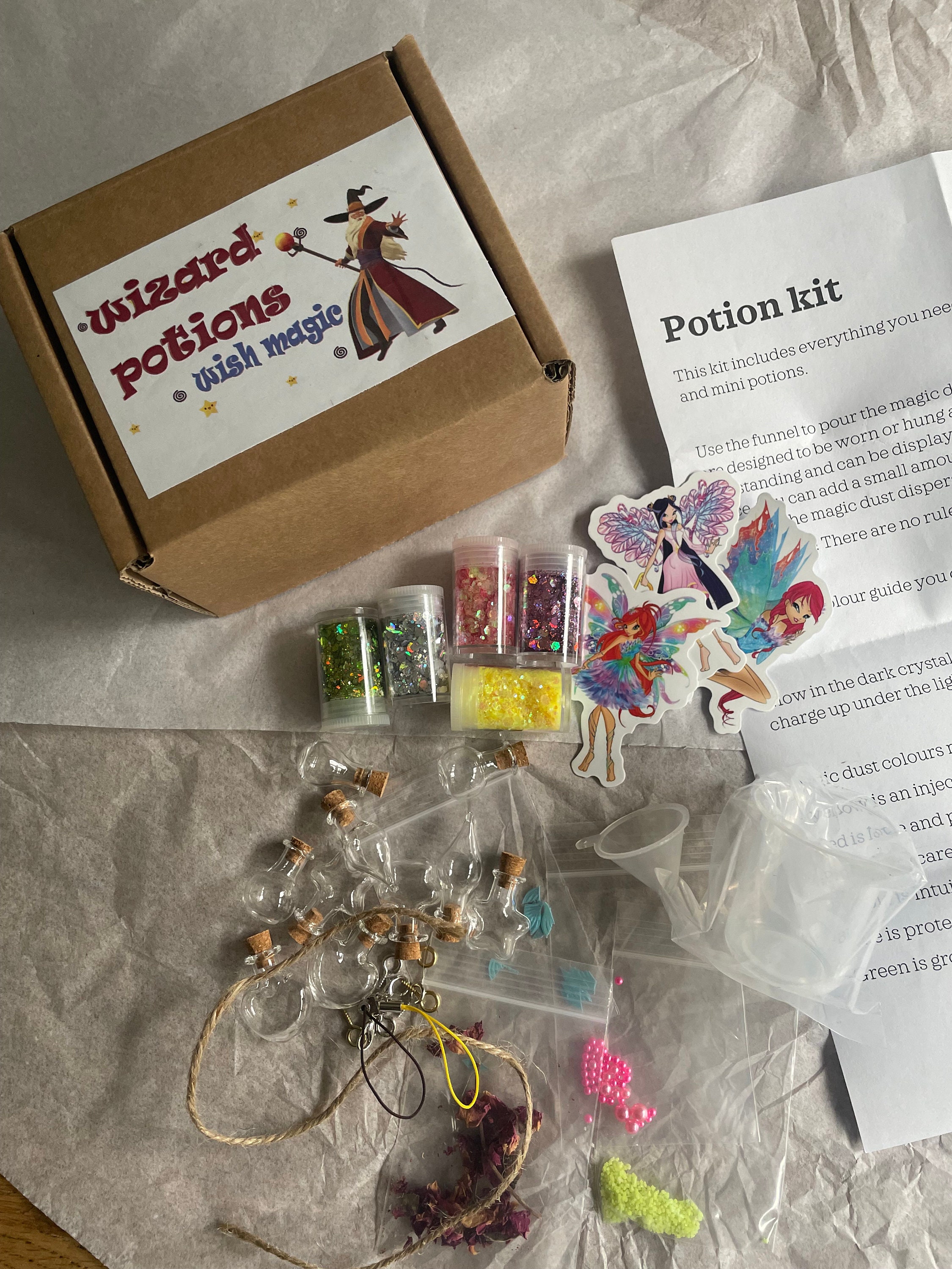 Alchemy Kit Witchcraft Kit Testtubes Potion Harry Potter -  Sweden