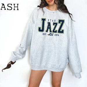NBA Utah Jazz All of the Stars Crewneck Sweater - White – Feature