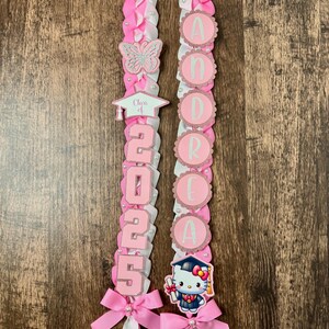 Graduation Lei Promotion Gift Lei Senior Night Gift Lei Braided Ribbon Lei Graduation Ribbon Lei Graduate Lei 2025 Senior,