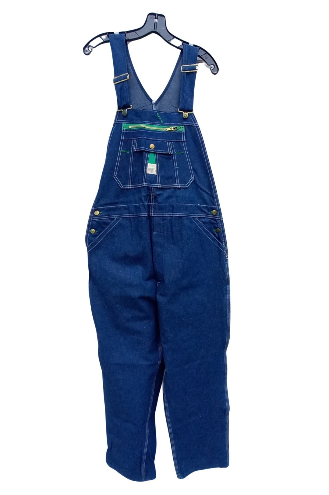 True Vintage Liberty Denim Bib Overalls Size 38-31