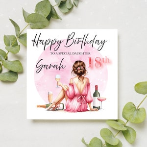 Gepersonaliseerde verjaardagsafdruk - 16e, 18e, 21e - aandenken cadeaus voor haar, vrouwen, meisjes - dochter, kleindochter, zus, nichtje, vriend