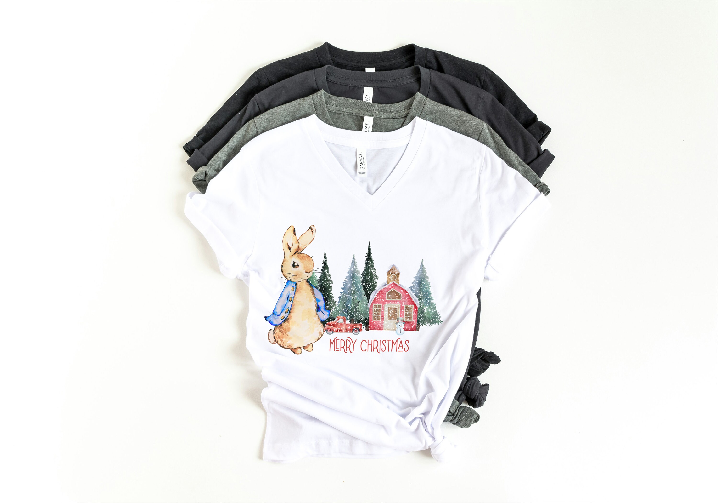 Christmas Peter Rabbit PNG // Sublimation Design // DTF Design ...