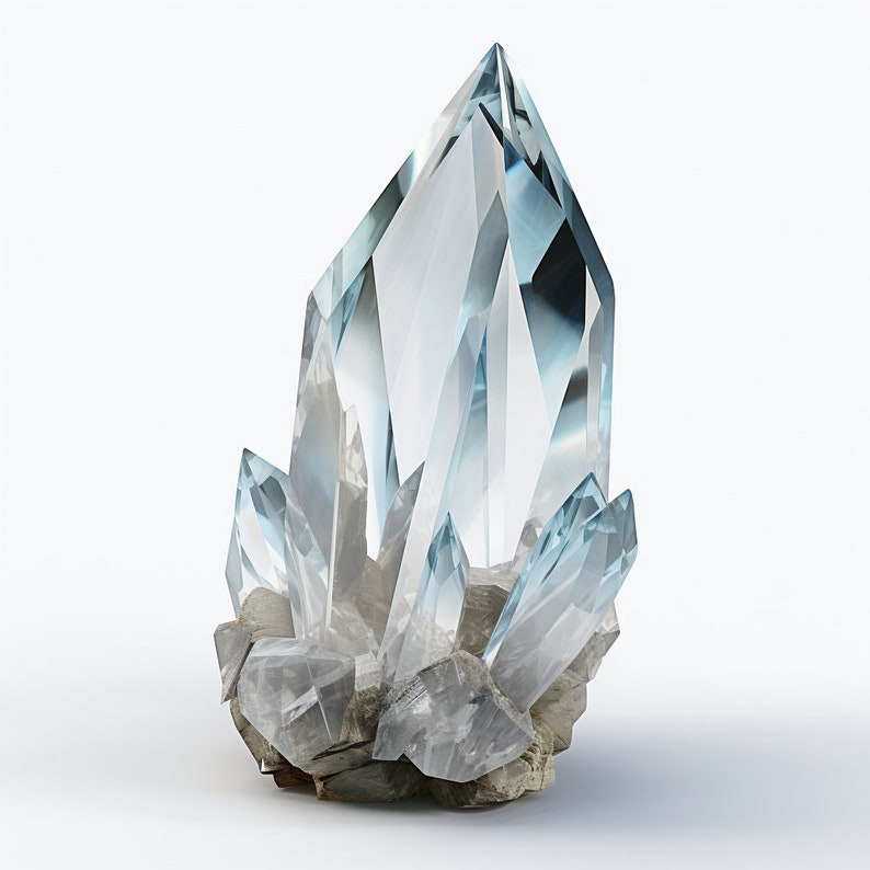 Clear Quartz Crystal Meaning Card Bundle Crystal Information Cards