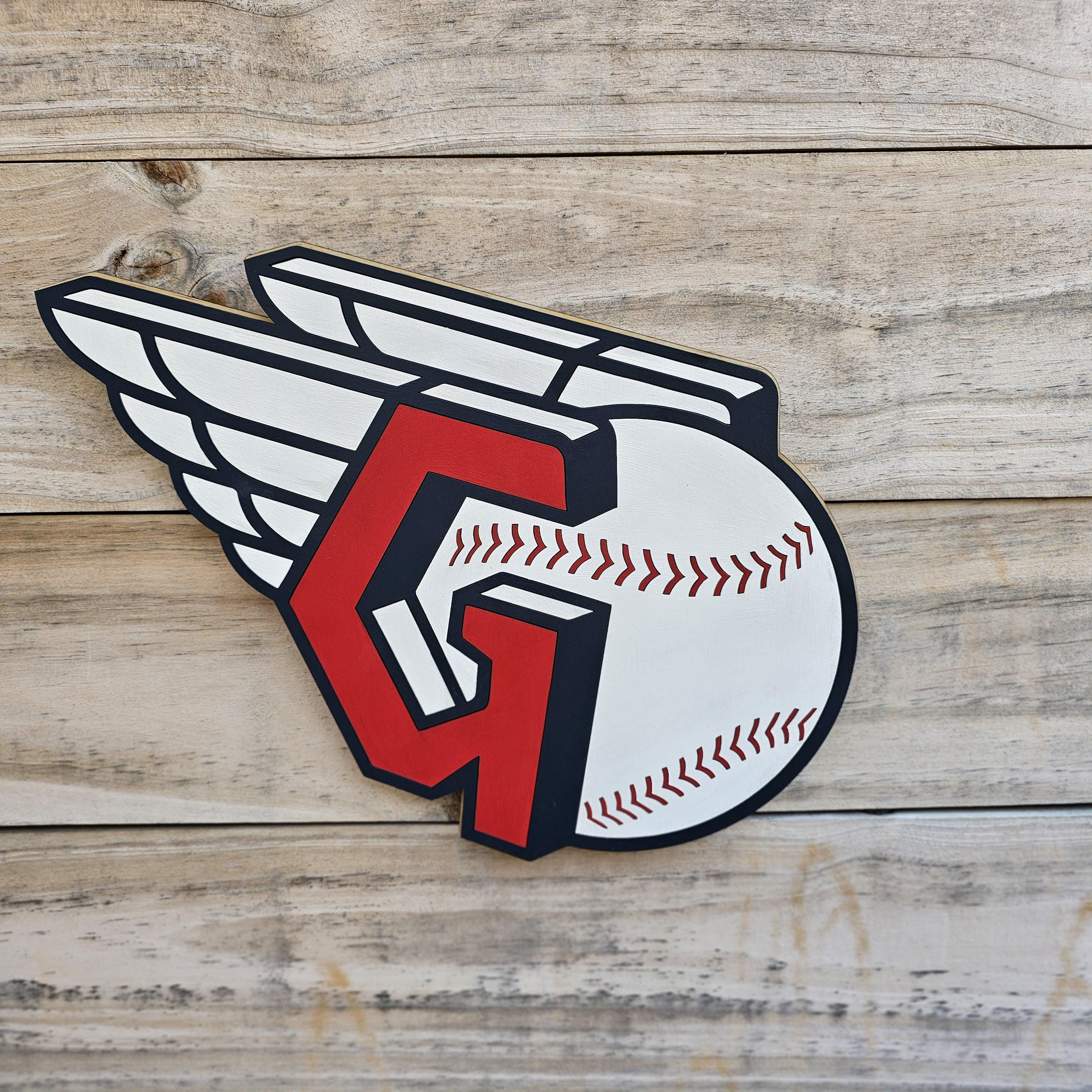 Cleveland Guardians Wood Sign - Etsy