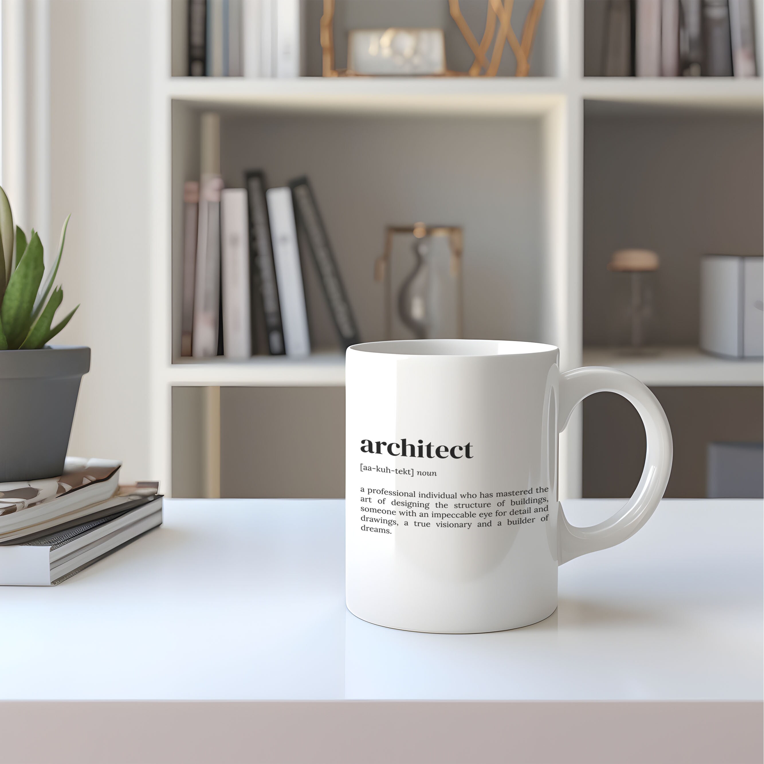 Definition Mug Architect, Coffee Mug, Fun Work Gift, Funny Gift