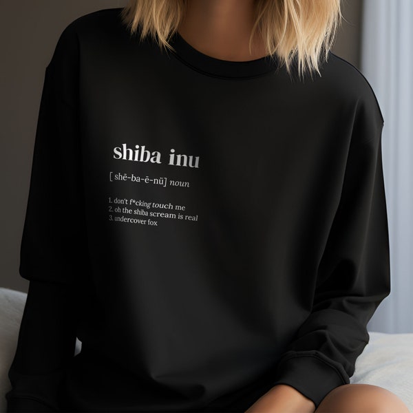 Shiba Inu Definition Shirt, Tshirt, Shiba Inu Besitzer, lustiges Geschenk, lustiger Druck Hoodie, Shiba Inu Besitzer Tasse, einzigartiges Geschenk,, C2-517