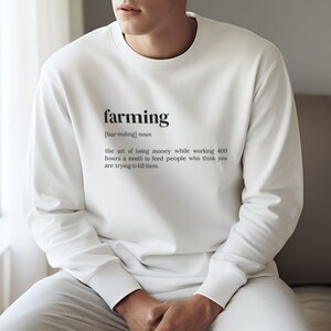 Farming Shirt, Hoodie, Farmer Funny Gift , Funny Gift, Funny Clothing, Farmer Funny Shirt , Gift Ideas, Word Definition, C2-141