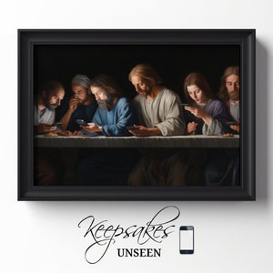 Quiet Reflections at Supper | The Merge of Sacred Moments and Modern Life | PRINTABLE | Keepsakes Unseen No. 6