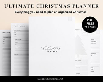 Complete Christmas Planner | 71 Pages