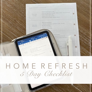 Home Refresh Checklist | PDF