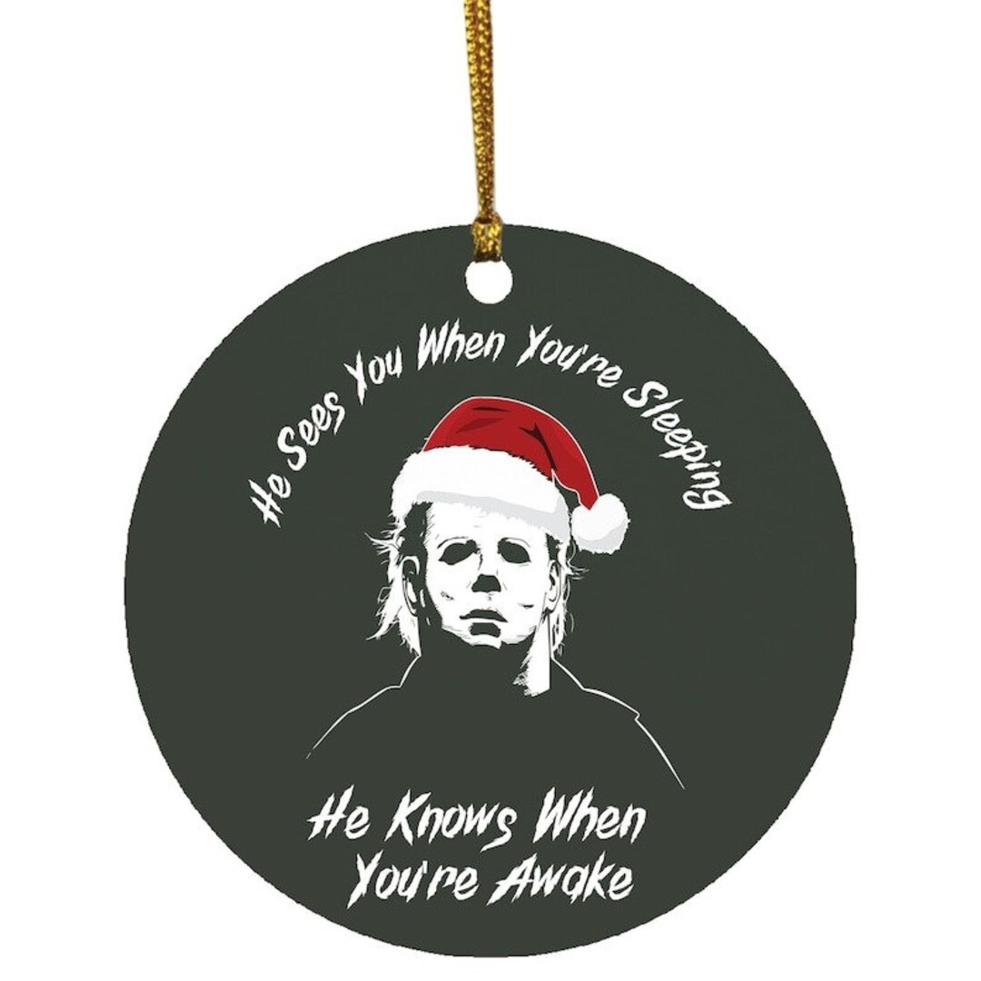 Michael Myers Michael Myers Ornament Michael Myers Christmas Etsy