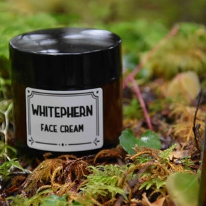 White Phern Face Cream For Youthful Skin Bakuchiol & Rose Damascena Organic Natural