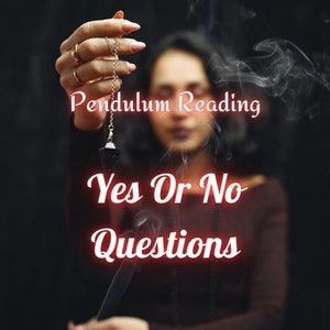 Pendulum reading, yes or no question, question and answer, quick answer, answer on the same day